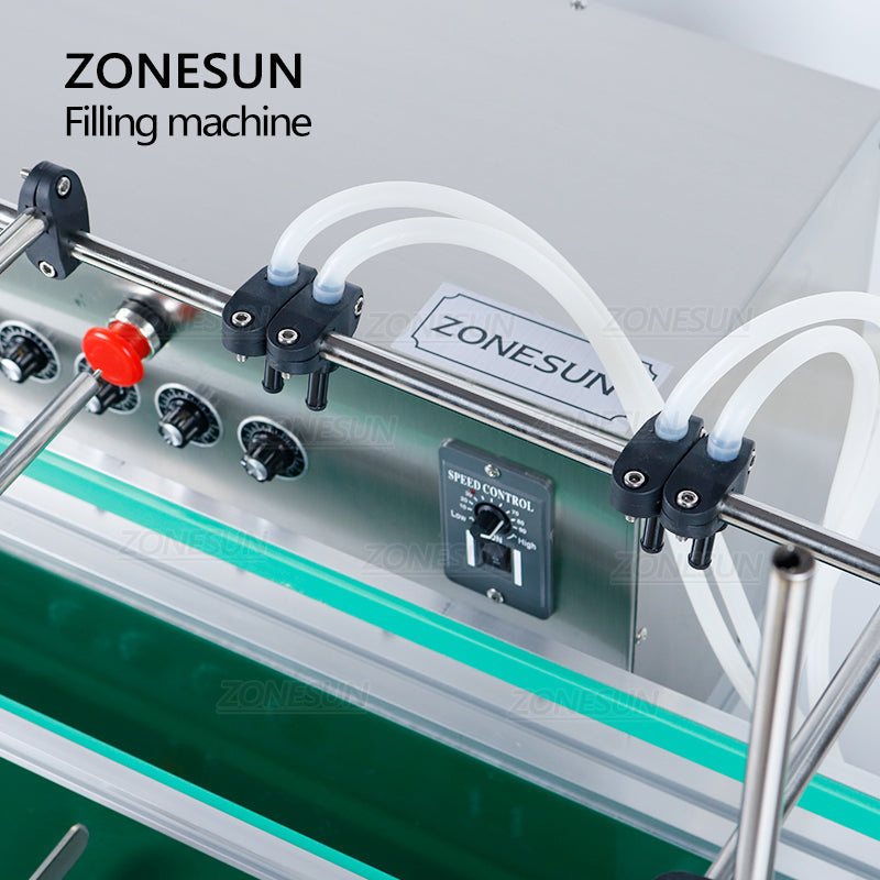 ZONESUN ZS-DTDP5-4 Heavy Loading Big Flow Diaphragm Pump Liquid Filling Machine