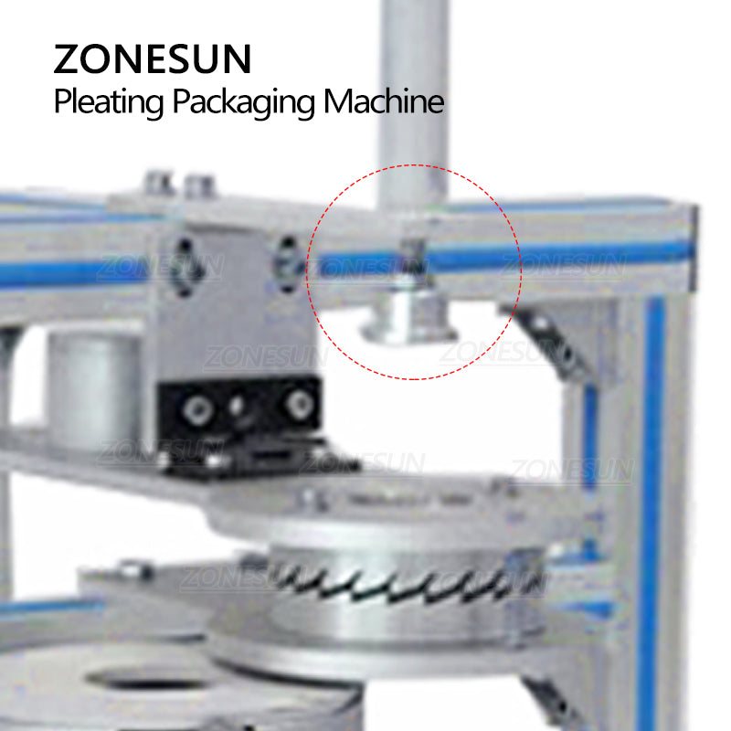 ZONESUN ZS-PK940 Manual Round Sphere Pleated Wrapping Machine