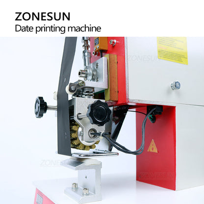 ZONESUN ZY-RM2-D Rolling Ribbon Dialing Date Printing Machine