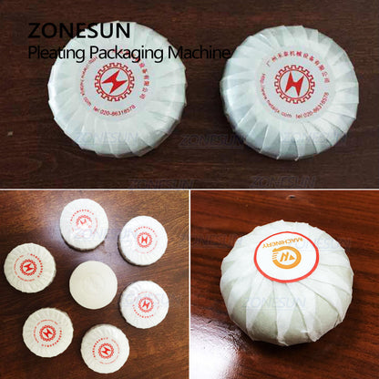 ZONESUN ZS-PK940 Manual Round Sphere Pleated Wrapping Machine