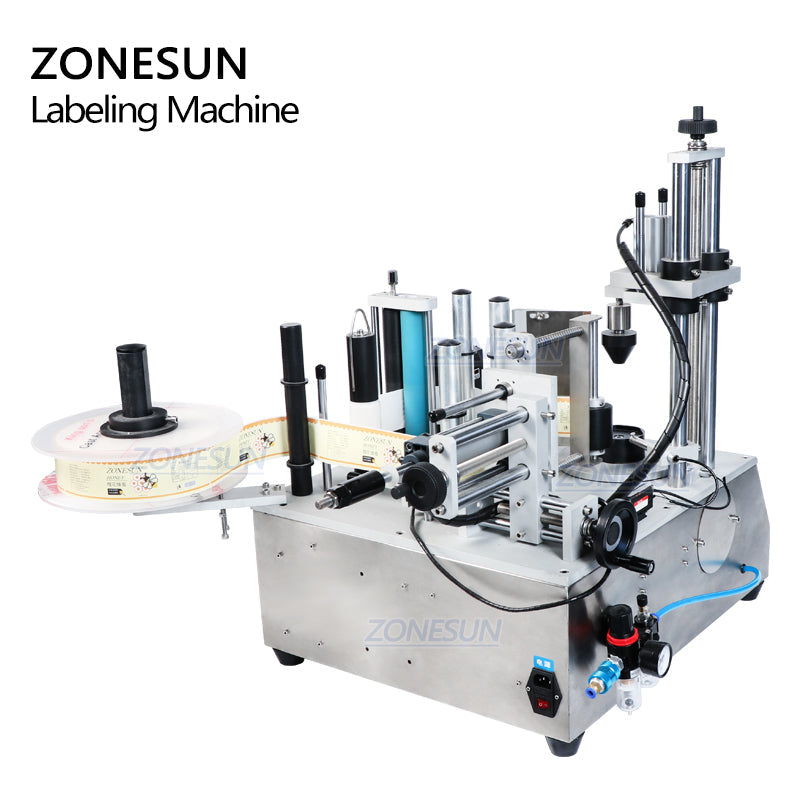 ZONESUN ZS-TB300W Custom Quadrangle Hexagon Bottle Labeling Machine