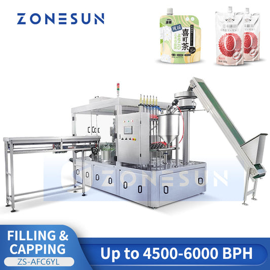 spouted pouch filling machine