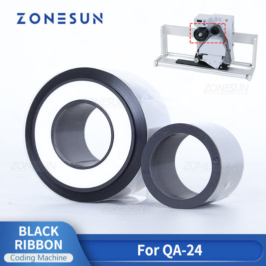 ZONESUN ZS-DC24R 26mm*200m Thermal Ribbon for ZS-DC24A Date Coder