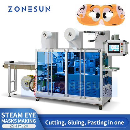 ZONESUN ZS-HY220 Automatic Steam Eye Mask Manufacturing Machine