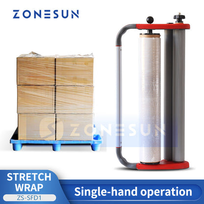 ZONESUN ZS-SFD1 Handheld Stretch Film Wrapping Machine