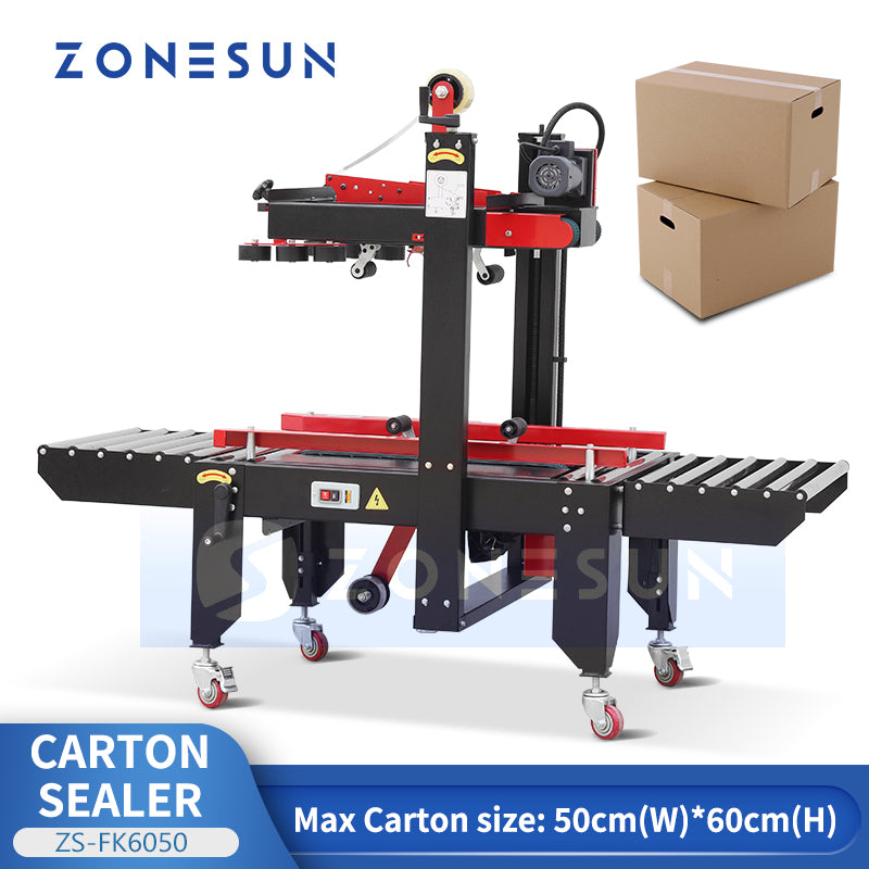 ZONESUN ZS-FK6050 Automatic Double Sides Carton Sealing Machine