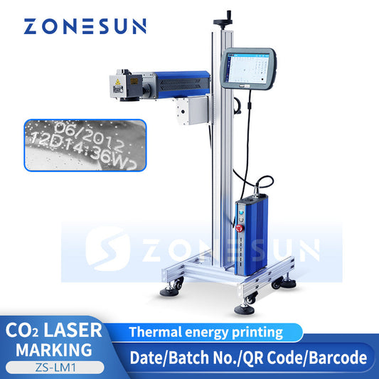 Máquina de codificación láser de CO₂ ZONESUN ZS-LM1 