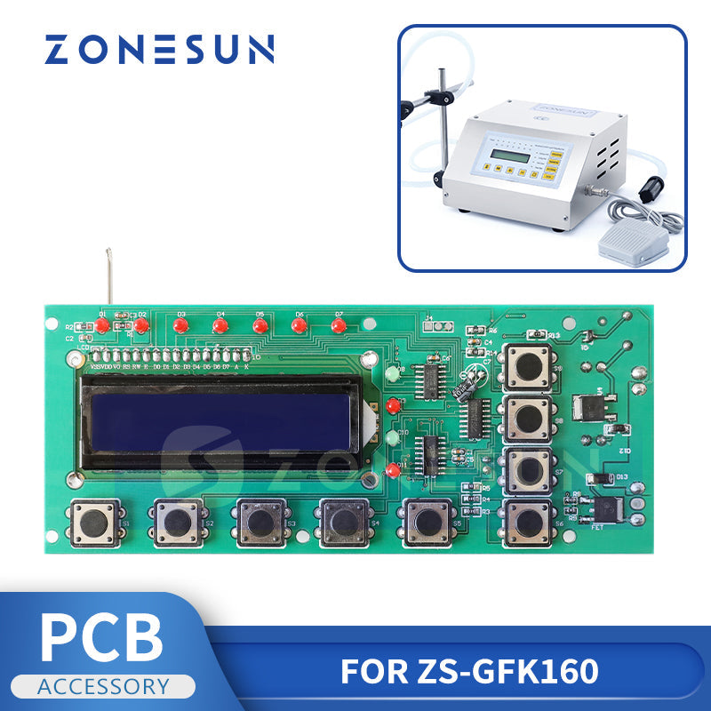 ZONESUN Display Panel for GFK-160 Liquid Filling Machine