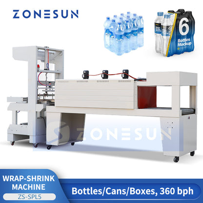 ZONESUN ZS-SPL5 Automatic Sleeve Wrapping Shrinking Machine