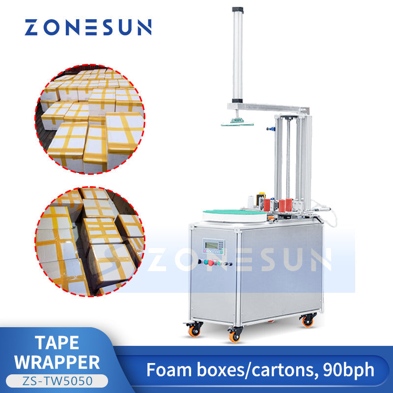 ZONESUN ZS-TW5050 Automatic Tape Wrapping Machine