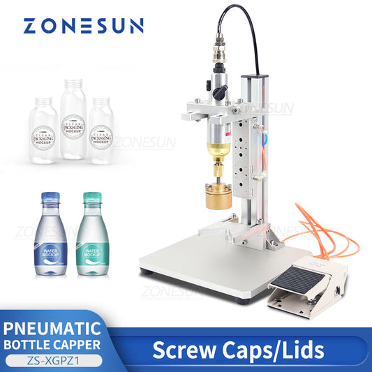 ZONESUN ZS-XGPZ1 Tappatrice pneumatica da tavolo 