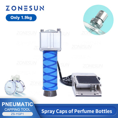 ZONESUN ZS-YGP1 Manual Pneumatic Perfume Capping Machine