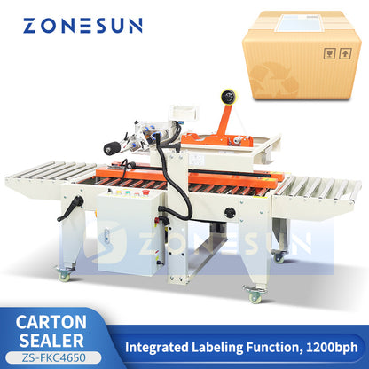 ZONESUN ZS-FKC4650 Automatic Carton Sealing Machine