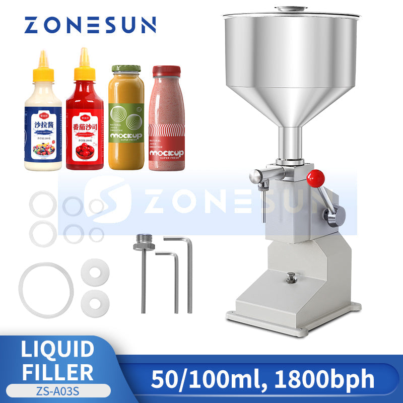 ZONESUN ZS-A03S Manual Paste Filling Machine