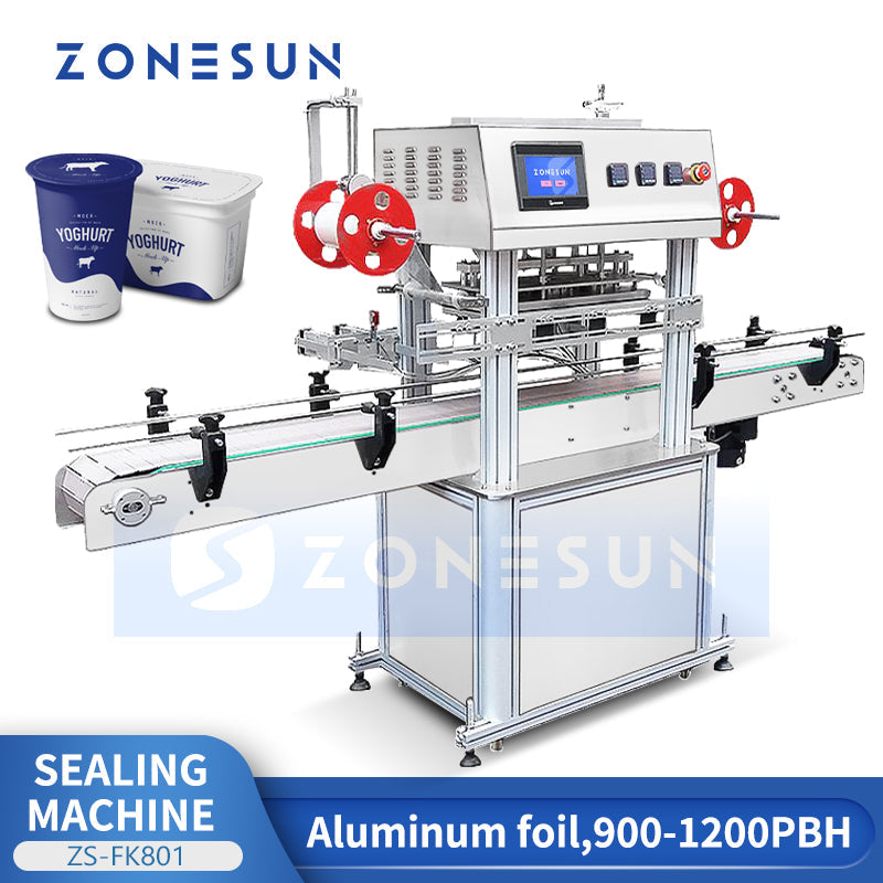 automatic aluminum foil sealing machine