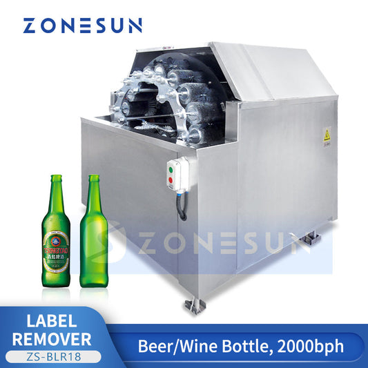 ZONESUN ZS-BLR18 Dispositivo per la rimozione delle etichette delle bottiglie