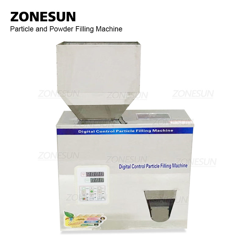 Máquina llenadora y pesadora de materiales en polvo granular ZONESUN ZS-500C