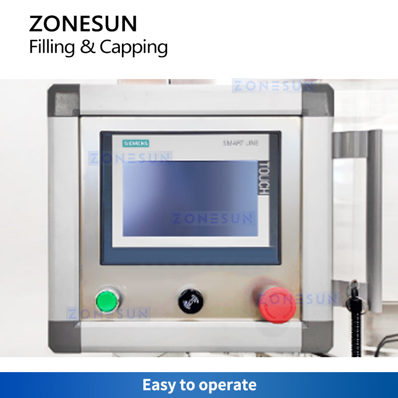 ZONESUN ZS-AFC24 Automatic Vial Powder Auger Filling Capping Machine