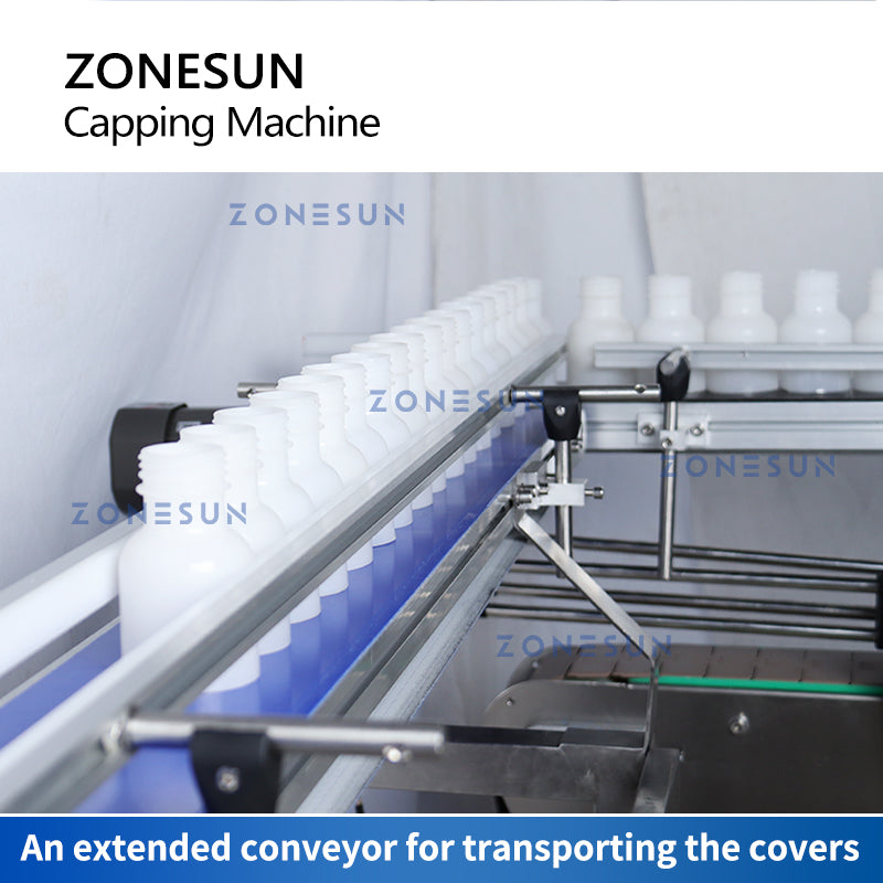 ZONESUN ZS-XGC2 Automatic Double Deck Bottle Capping Machine