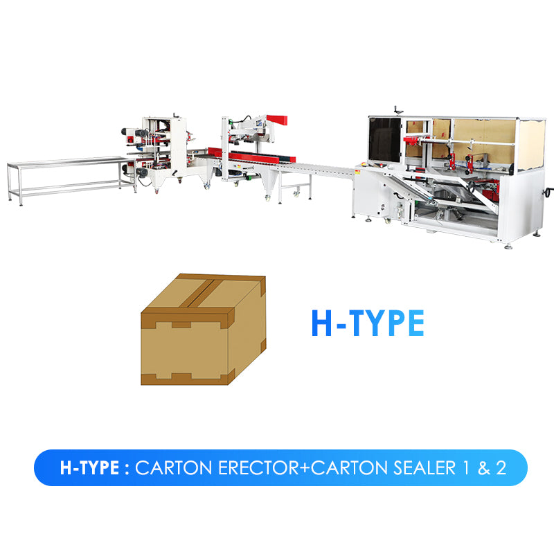 ZONESUN ZS-CSPM1 Automatic Carton Sealing Production Line