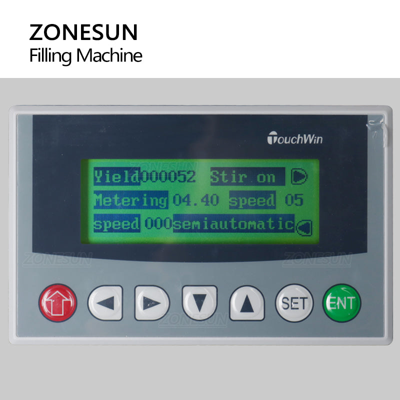 ZONESUN ZS-FM100L Semi Automatic Powder Filling Machine