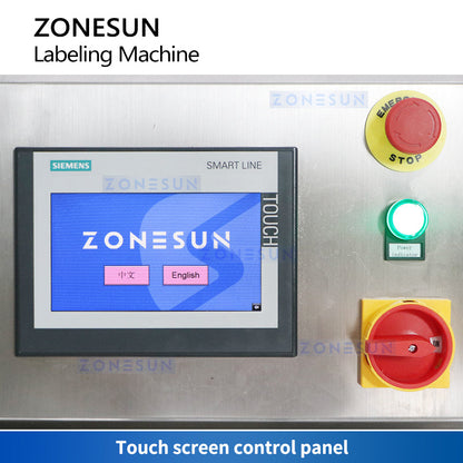 ZONESUN ZS-TB300R Automatic Square Bottle Double Sides Labeling Machine