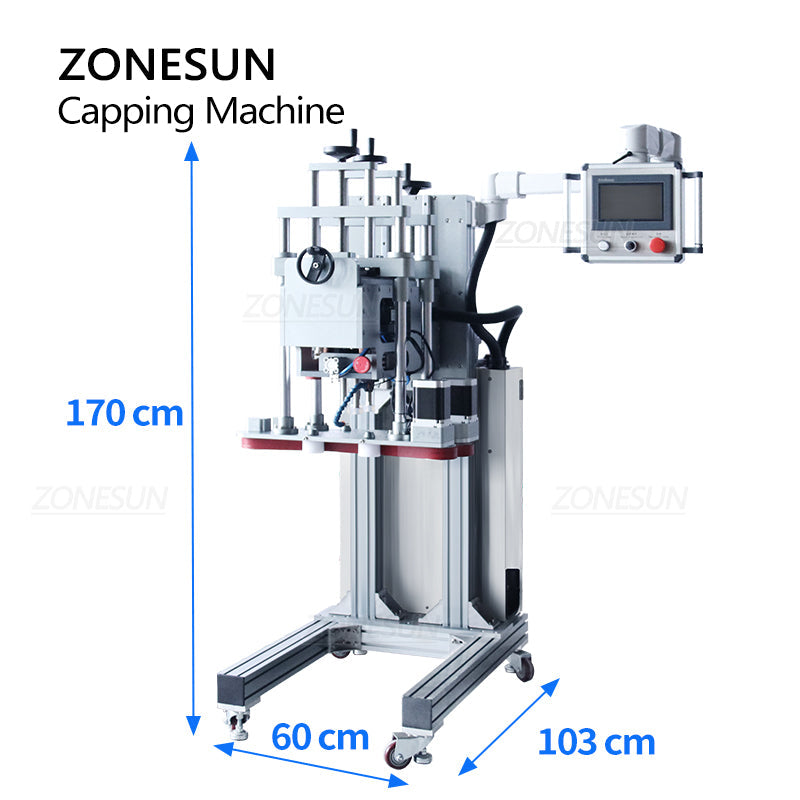 Máquina taponadora atornilladora automática ZONESUN ZS-XG20A 