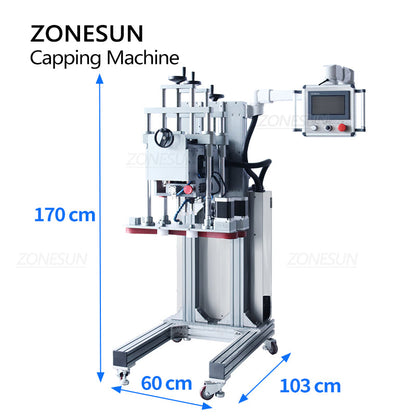 ZONESUN ZS-XG20A Tappatrice avvitatrice automatica 