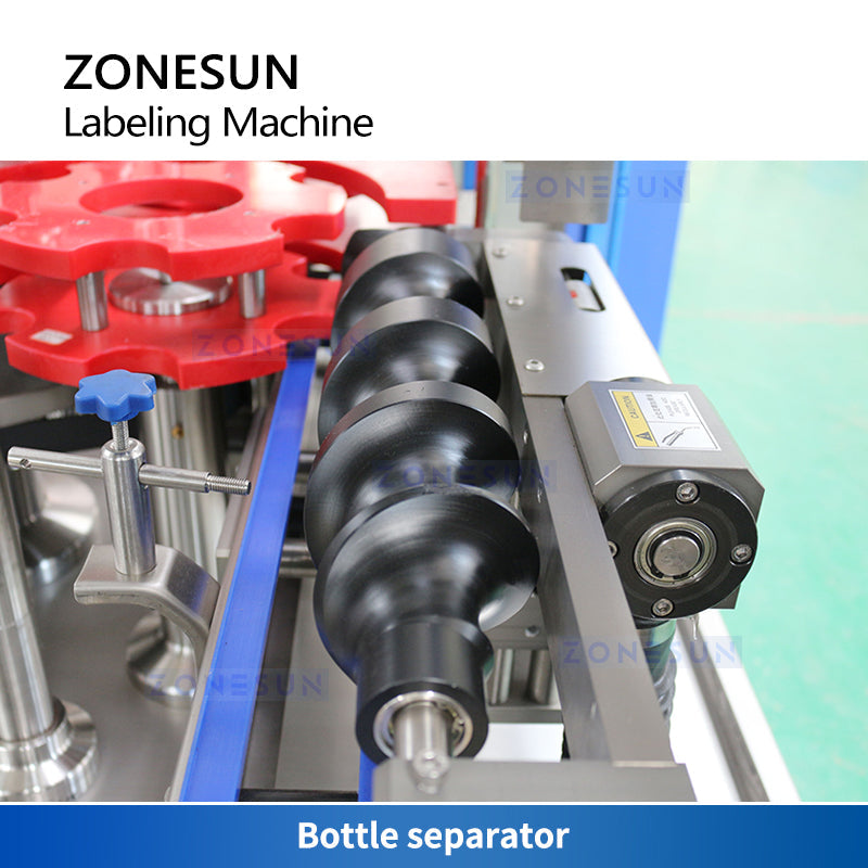 ZONESUN ZS-GTB12 Automatic Hot Melt Glue Round Bottle Labeling Machine