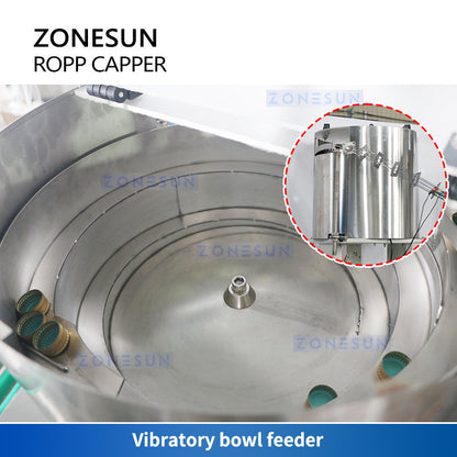 ZONESUN ZS-XG440Z Automatic Aluminum Pilfer Proof Capping Machine