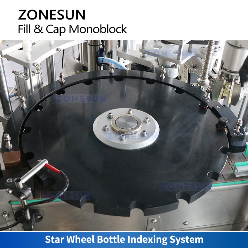 ZONESUN ZS-AFC28 Automatic High Speed Bottle Liquid Filling Capping Machine