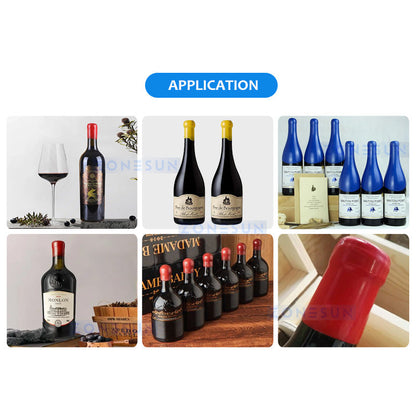 ZONESUN ZS-WS6 Semi Automatic Wine Bottle Wax Sealing Machine