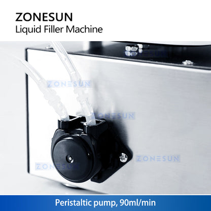 ZONESUN ZS-M90 Semi Automatic Liquid Weighing Filling Machine