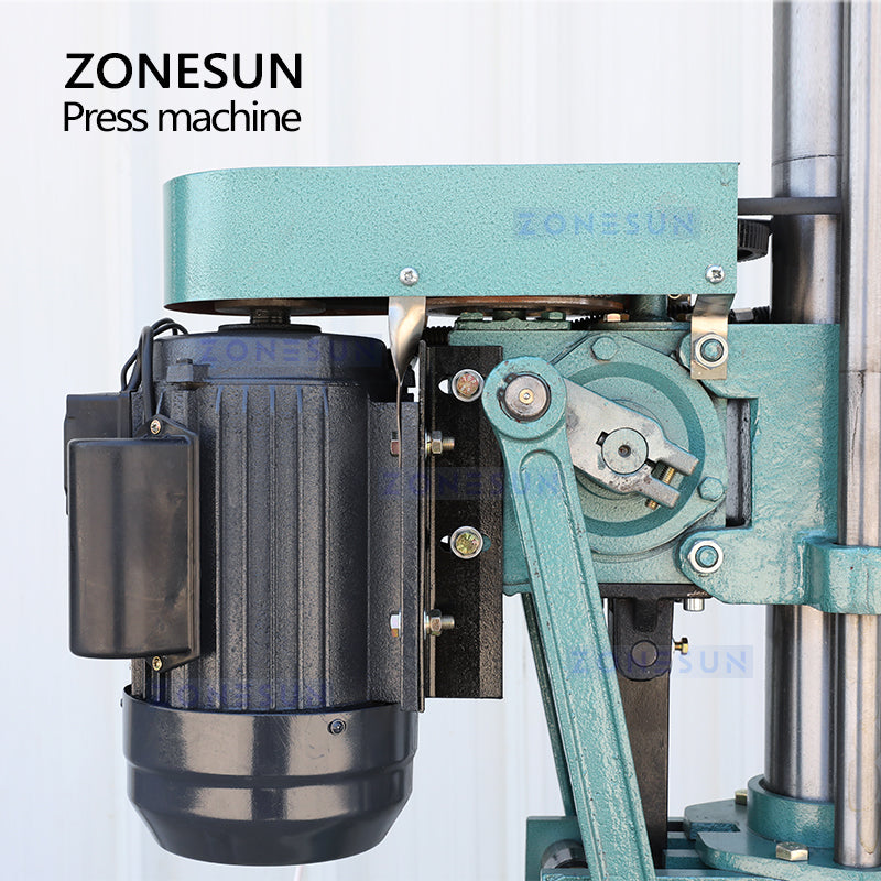 ZONESUN ZS-XGDSJ1 Semi Automatic Wine Bottles Wooden Cork Feeding And Pressing Machine