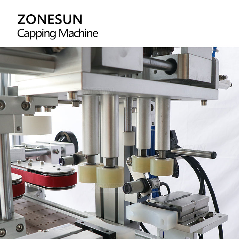 Tappatrice automatica ZONESUN ZS-XG1870P con riordinatore tappi 