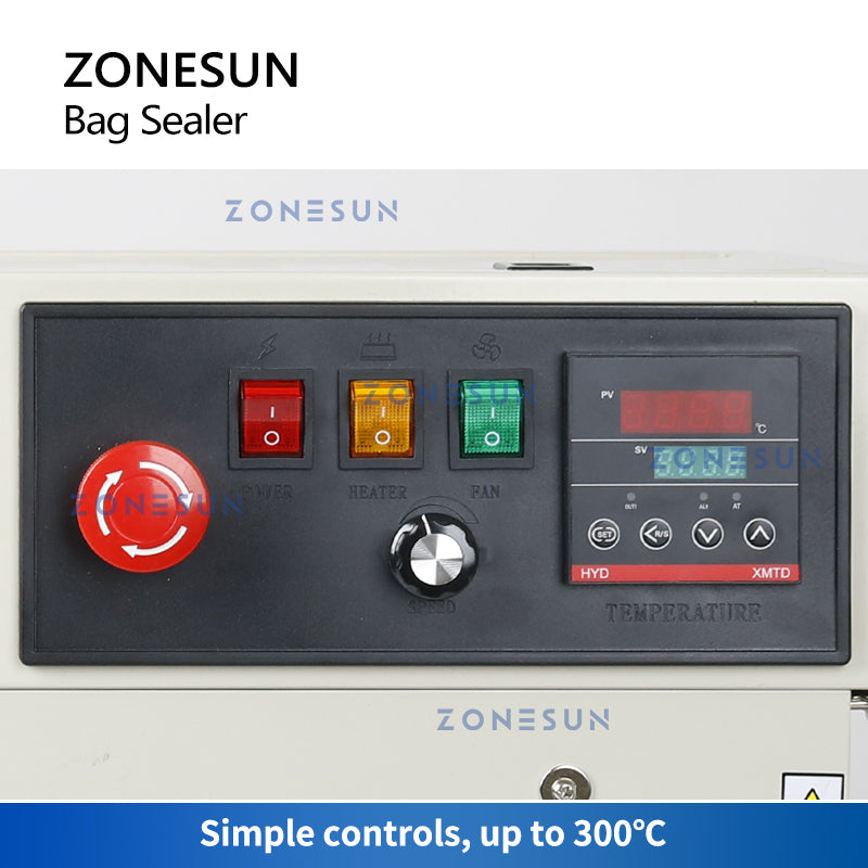 ZONESUN ZS-FR900S Sigillatrice automatica per sacchetti 