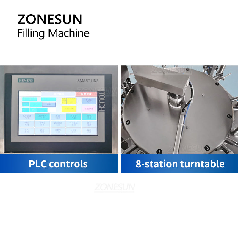 ZONESUN ZS-GB200 Granule Weighing Feeding Filling Sealing Machine