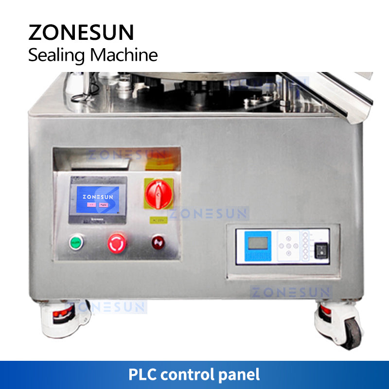 ZONESUN ZS-HX006SS Automatic 2 Nozzles Ceramic Pump Paste Tube Filling Ultrasonic Sealing Machine