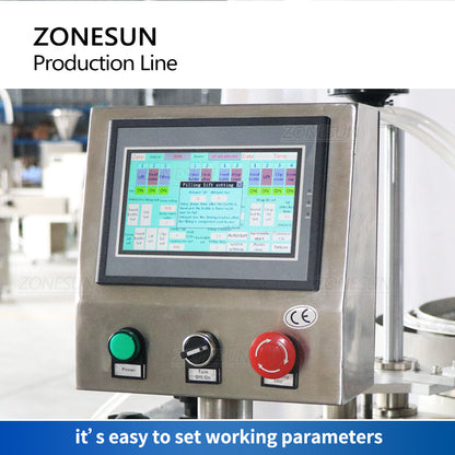 ZONESUN ZS-FAL180A10 Eye Drops Filling Capping Labeling Machine Packaging System