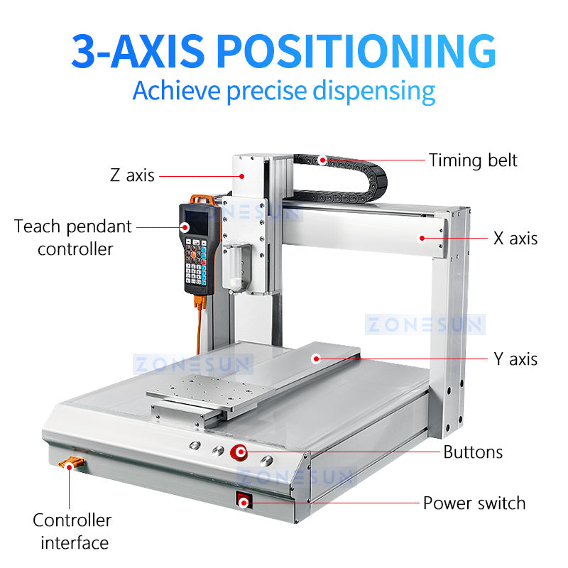 ZONESUN ZS-GD2205 Automatic Glue Dispensing Machine