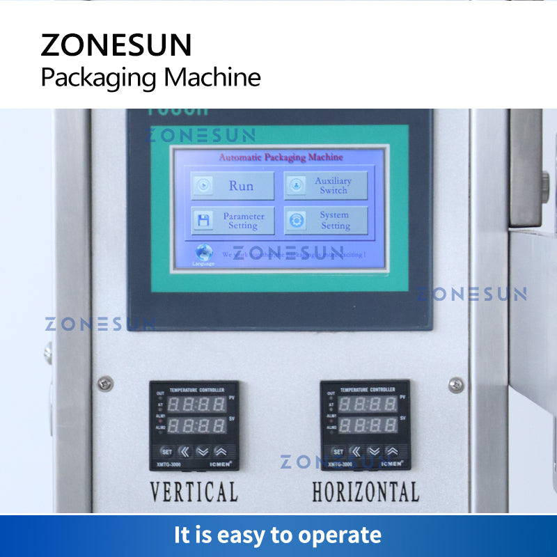 ZONESUN ZS-S100 Automatic Paste Filling Sealing Machine With Date Printer