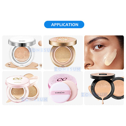 ZONESUN ZS-GTBB2 Air Cushion Foundation Liquid Filling Machine