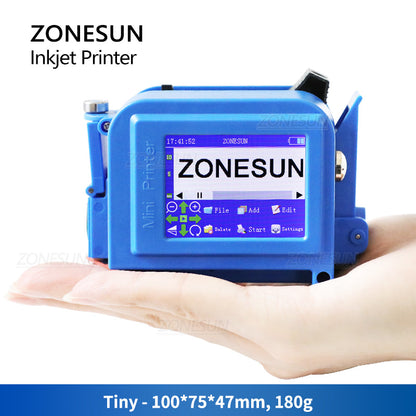 ZONESUN ZS-DC1 Portable Handheld Inkjet Printing Machine