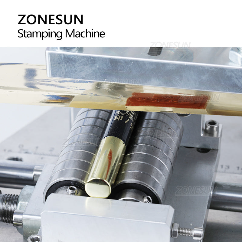 ZONESUN ZS-GT100 Macchina per stampa a caldo cilindrica pneumatica