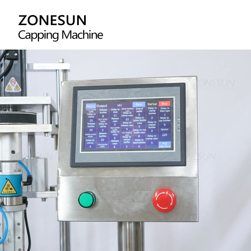 ZONESUN ZS-XG440F Automatic Customized Irregular Bottle Capping Machine