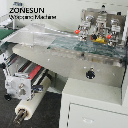 ZONESUN Horizontal Plastic Bag Pouch Wrapping Machine