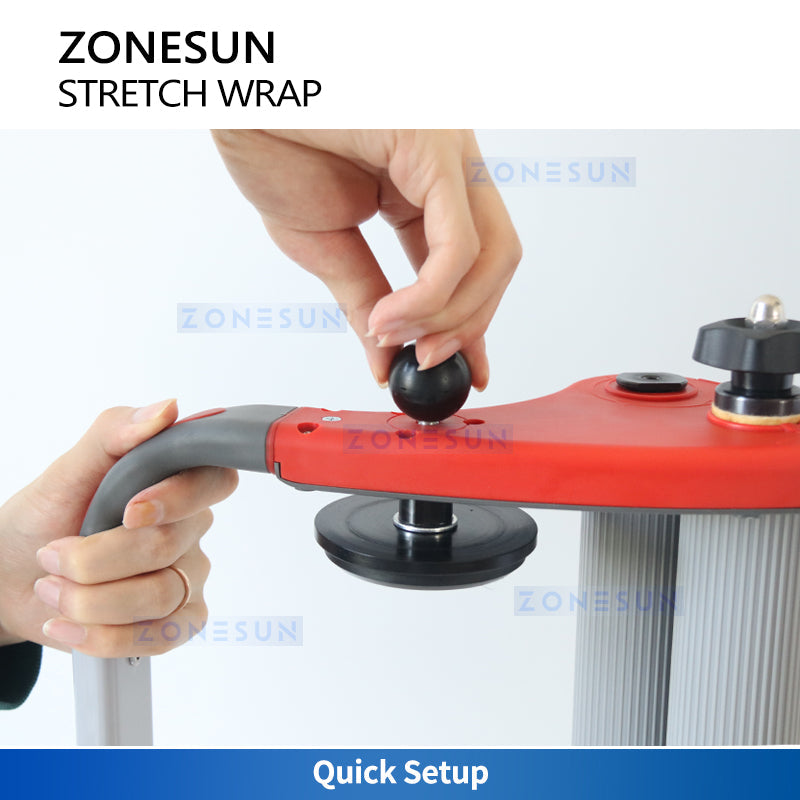 ZONESUN ZS-SFD1 Handheld Stretch Film Wrapping Machine