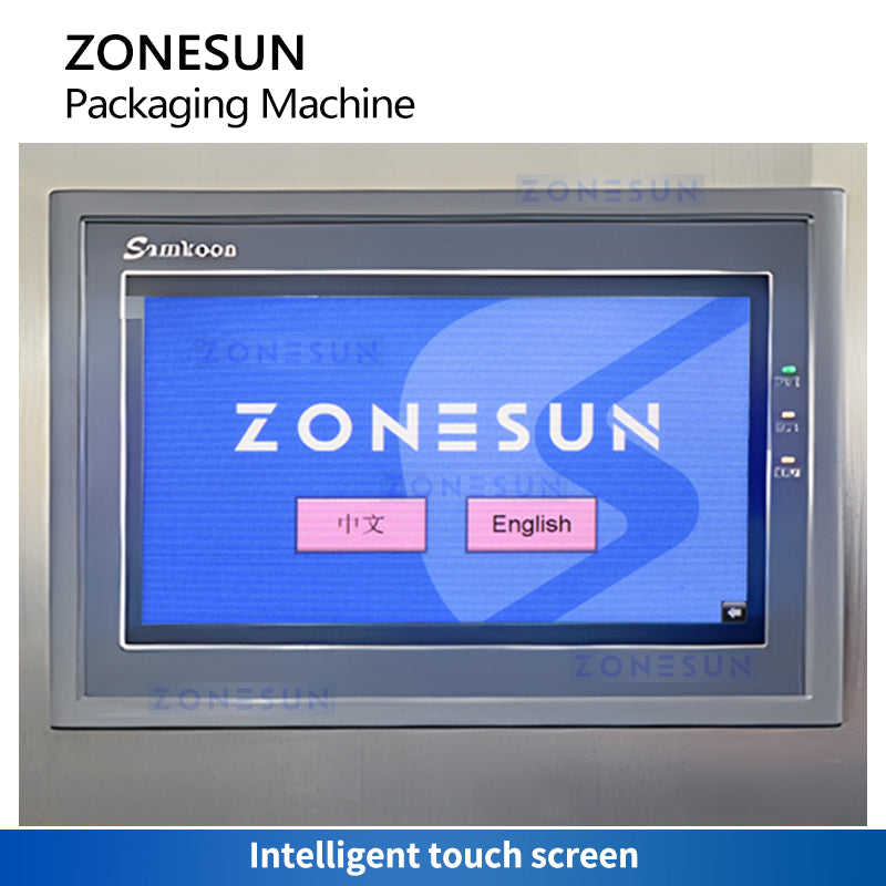 ZONESUN ZS-DCF100 Automatic 4 Sides Bag Sealing Packaging Machine