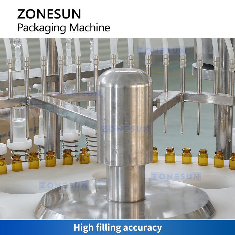 ZONESUN ZS-AFC12P Automatic Oral Bottle Liquid Filling Capping Machine