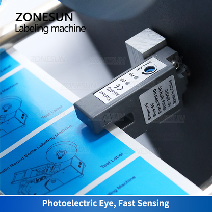 ZONESUN ZS-TB16P Electric Round Bottle Labeling Machine